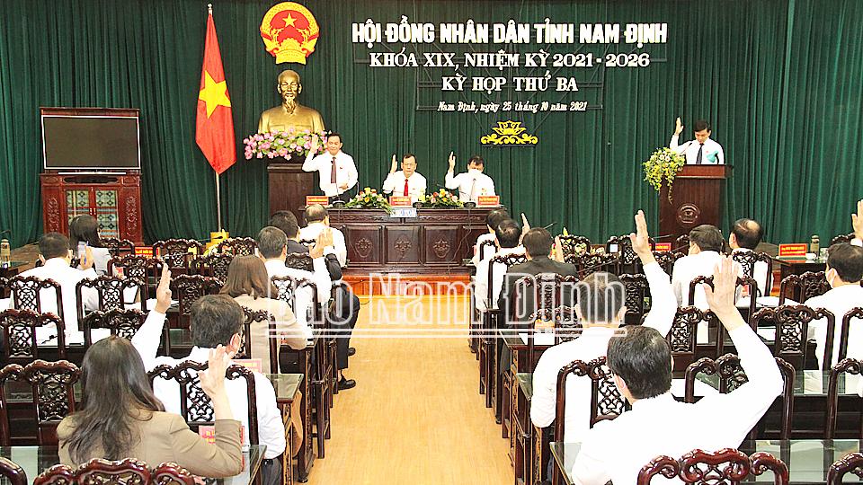 Nghị quyết ban hành Quy định về phân cấp thẩm quyền phê duyệt Đề án cho thuê quyền khai thác và xử lý đối với tài sản kết cấu hạ tầng thủy lợi thuộc phạm vi quản lý của tỉnh Nam Định