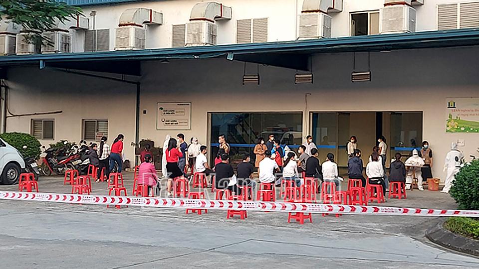 719 công nhân liên quan đến F0 tại Công ty TNHH Youngone Nam Định có kết quả xét nghiệm âm tính