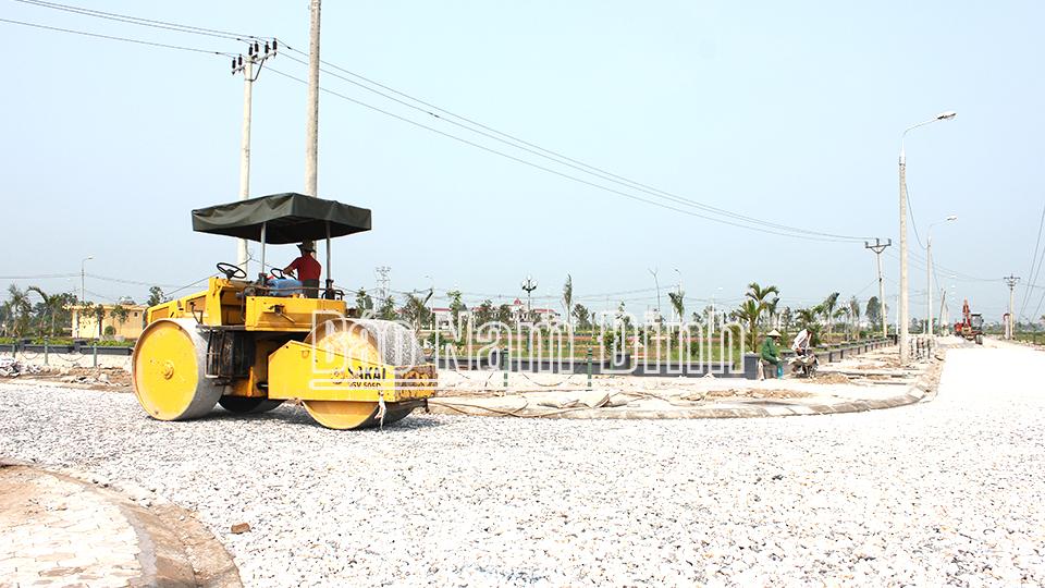 Vụ Bản đầu tư hạ tầng kỹ thuật tạo sức bật phát triển kinh tế