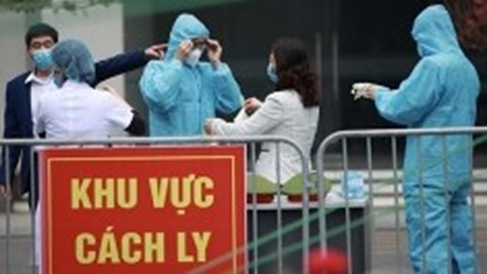 Huyện Vụ Bản ghi nhận chùm ca F0 tại Trường THCS xã Thành Lợi