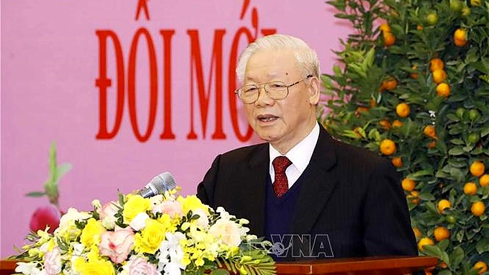 Toàn văn bài phát biểu chúc Tết của Tổng Bí thư Nguyễn Phú Trọng