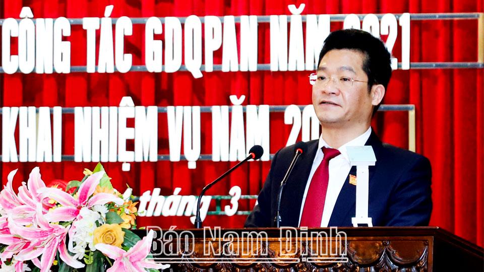 Tiếp tục triển khai hiệu quả công tác giáo dục quốc phòng và an ninh