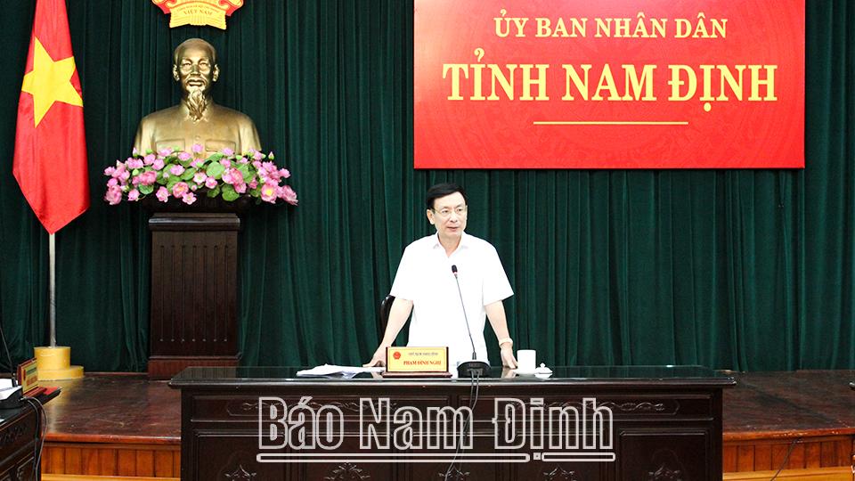 UBND tỉnh triển khai nhiệm vụ trọng tâm tháng 5-2022