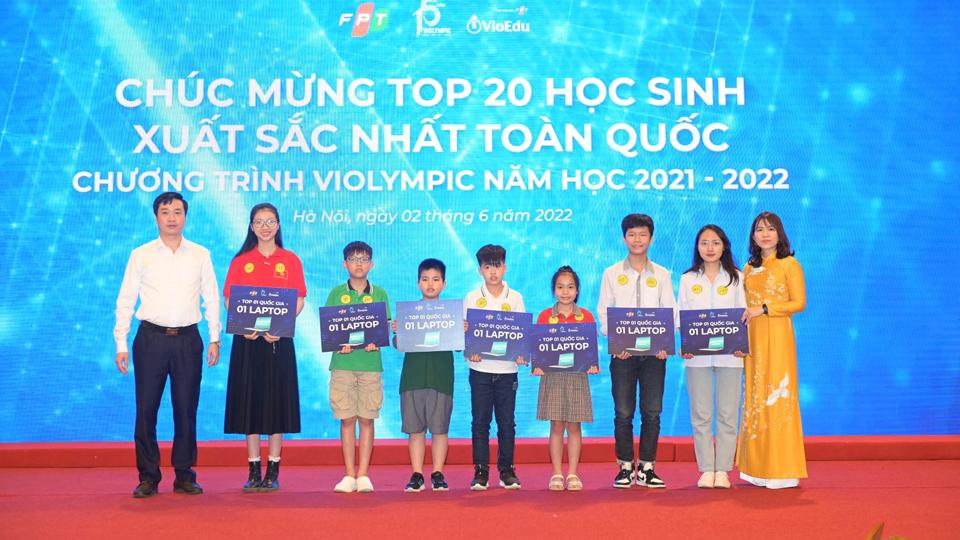 7.455 học sinh đoạt giải cuộc thi Violympic năm học 2021-2022