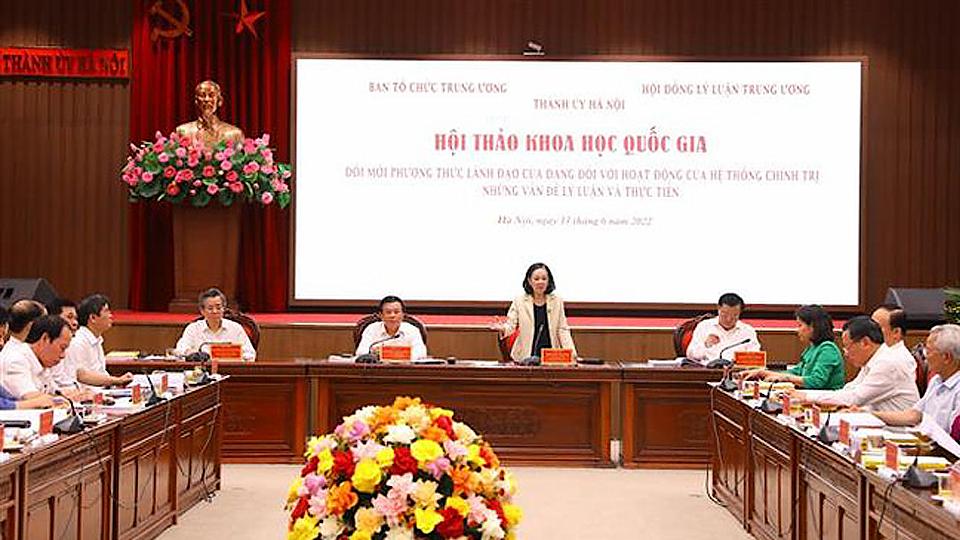 Đổi mới phương thức lãnh đạo của Đảng