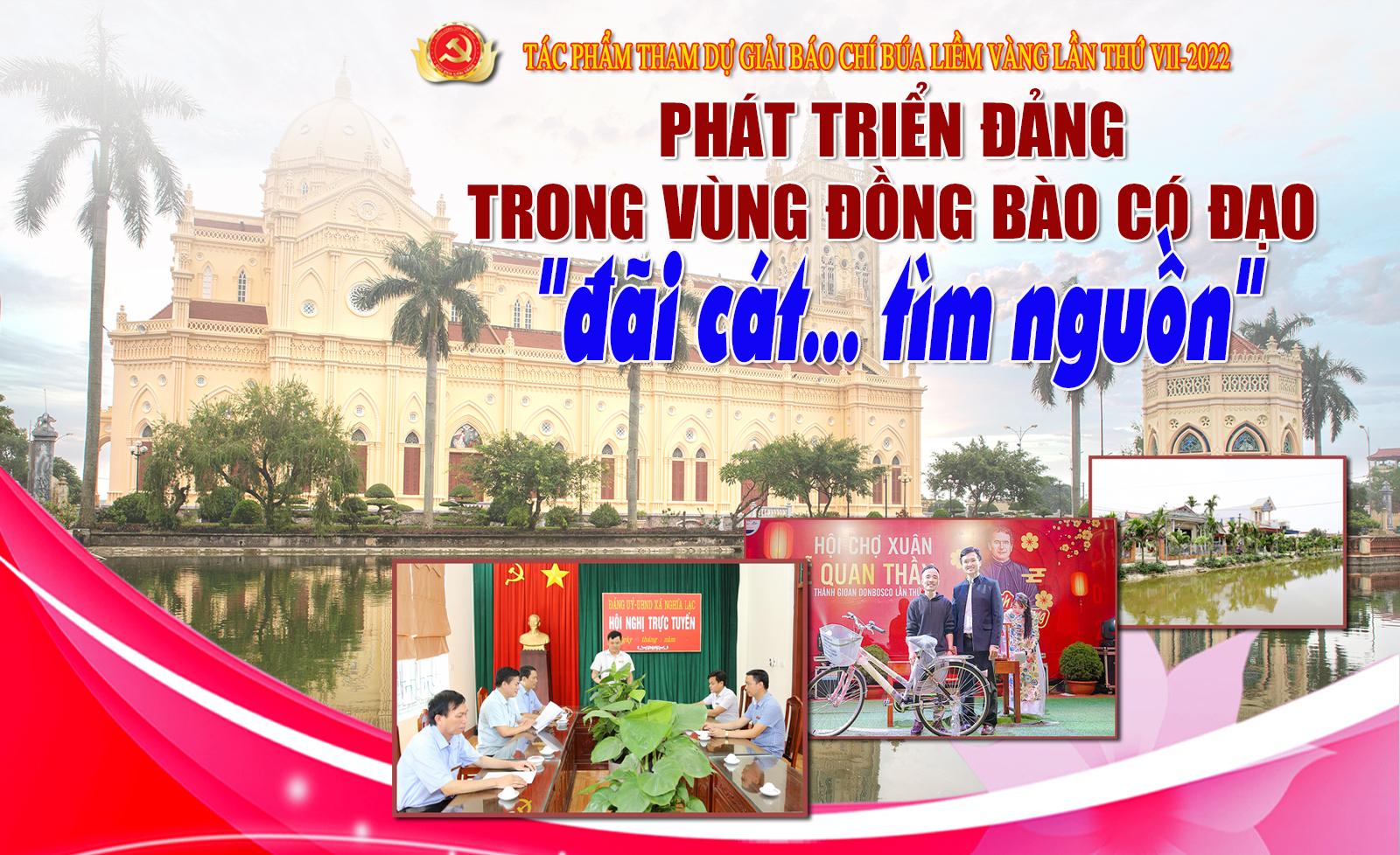 Phát triển Đảng trong vùng đồng bào có đạo - "đãi cát… tìm nguồn" (kỳ 1)