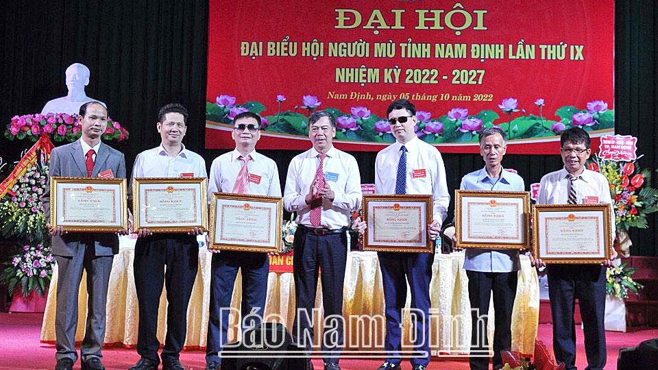 Đại hội đại biểu Hội người mù tỉnh lần thứ IX, nhiệm kỳ 2022-2027